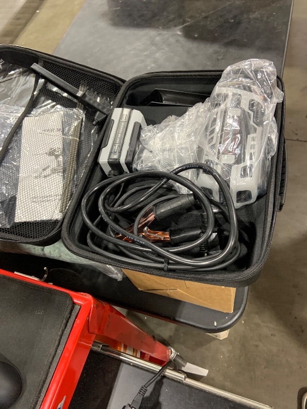 Photo 1 of YesRight Welding Machine Handheld 110V 120Amp Portable ARC Welder Gun Hand Held Welder Machine with IGBT Inverter 5 Variable Current Adjustment for 1/16''-1/8'' Welding Rods
