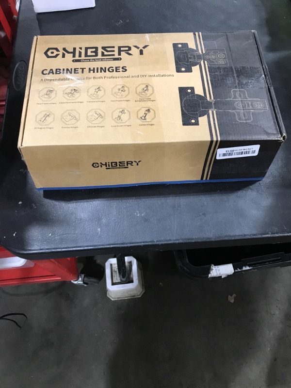 Photo 1 of Chibery 50 Pack Face Frame Inset Cabinet Hinges, Soft Close 105° Insert Concealed Cabinet, Slide on Plate, Smooth Slow Self Closing Silent Hardware, 3D Heavy Duty for Blind Corner, Kitchen, Cupboard