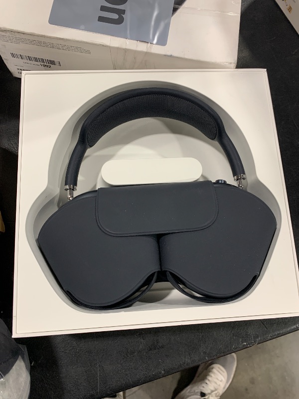 Photo 1 of Apple AirPods Max Wireless Over-Ear Headphones, Pro-Level Active Noise Cancellation, Transparency Mode, Personalized Spatial Audio, USB-C Charging, Bluetooth Headphones for iPhone - Midnight