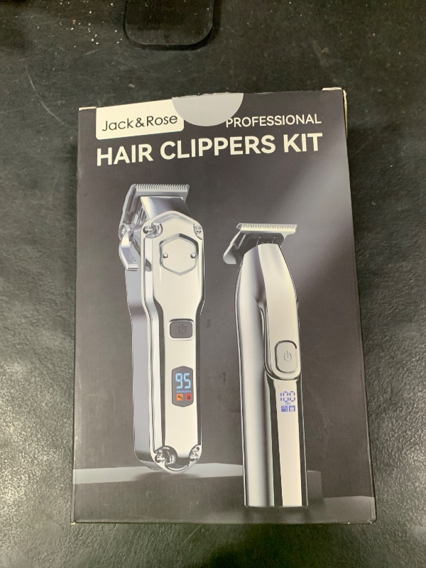 Photo 1 of Jack & Rose Clippers and Trimmers Set, Cordless Hair Clippers for Men, Barber Clippers Set