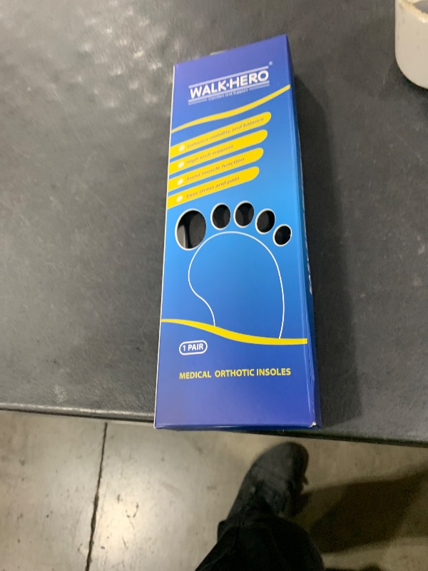 Photo 1 of Plantar Fasciitis Feet Insoles Arch Supports Orthotics Inserts Relieve Flat Feet, High Arch (Mens 9-9 1/2 | Womens 11-11 1/2)