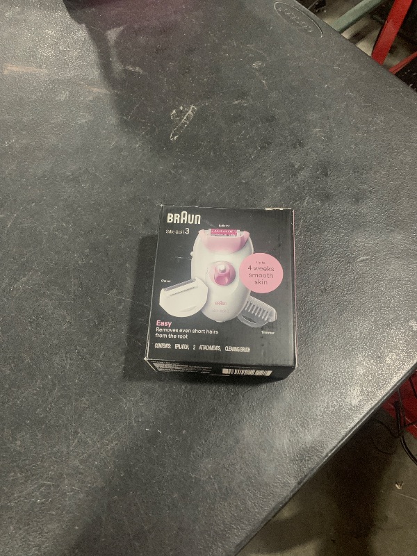 Photo 1 of Braun Epilator Silk-epil 3 3-270, Hair Removal Device, Epilator for Women, Shaver & Trimmer, Hair Removal