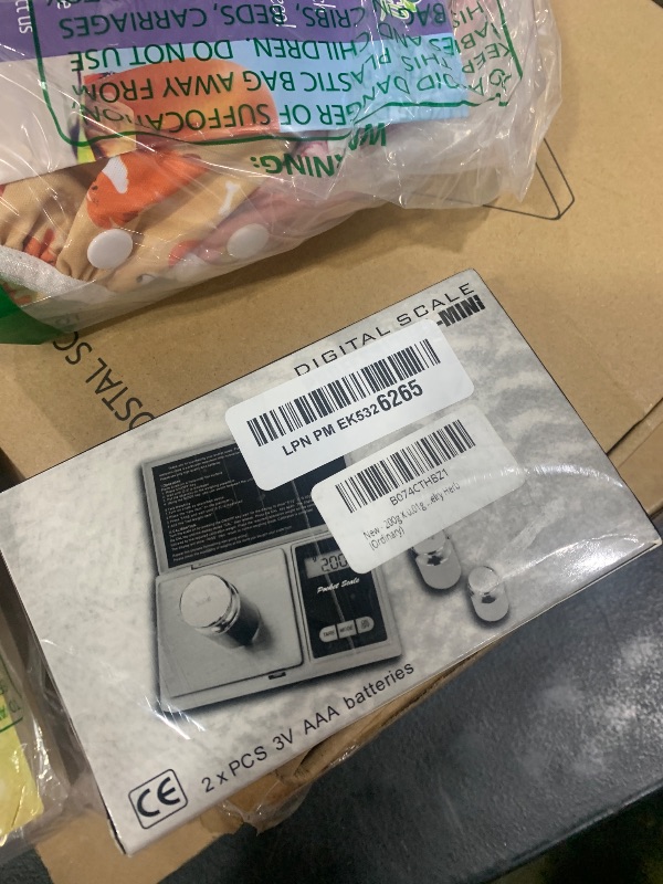 Photo 1 of 200g X 0.01g Digital Pocket Scale, with Backlit LCD Display, Small Mini Digital Pocket Gram Scale for Kitchen Jewelry Herb (Ordinary)