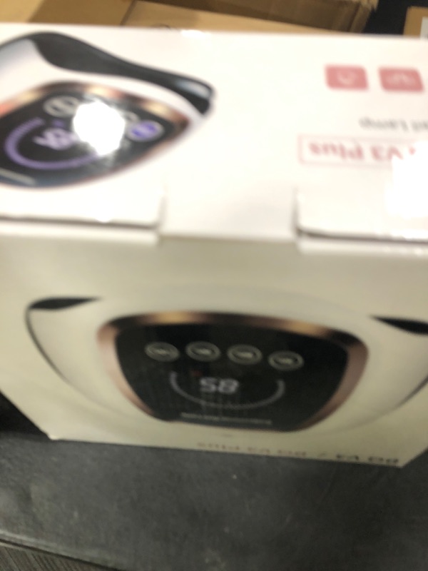 Photo 1 of UV LED Nail Lamp, Gugusure Upgrade 180W Nail Dryer for Gel Polish with LCD Display, Auto Sensor and 4 Timer Settings, Professional Curing Lamp Light with 42 Beads for Salon and Home