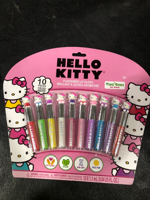 Photo 1 of 10 piece hello kitty lip gloss set 