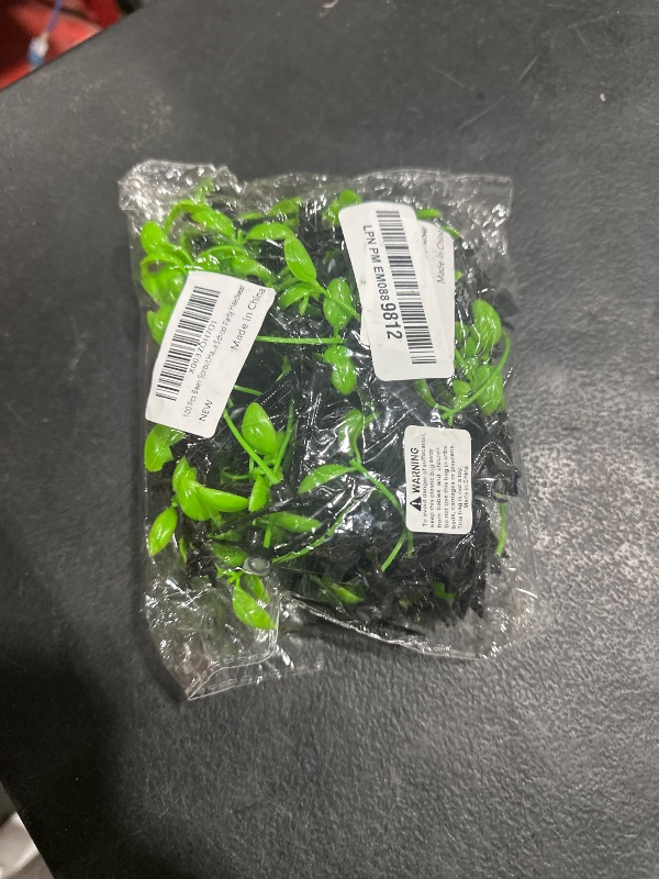 Photo 1 of 100 Pcs Bean Sprout Hair Clip, Plant Hair Clip Sprout Clips Funny Little Grass Barrette Hair Accessories for Women Kids Girls Lady Home School Party