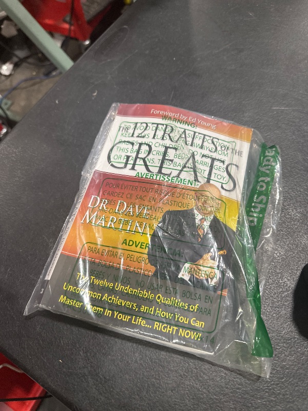 Photo 1 of The 12 Traits of the Greats: The Twelve Undeniable Qualities of Uncommon Achievers, and How You Can Master Them in Your Life...RIGHT NOW!