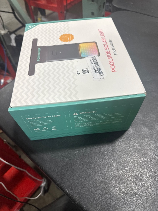 Photo 1 of POOLHACKER Solar Pool Lights Only for Inground Pool?Original?, 10-Color 4-Mode Light Sensing LED, Underwater Lighting with Timer Off, Submersible Lights with Remote, Waterproof Design, 1 Pack