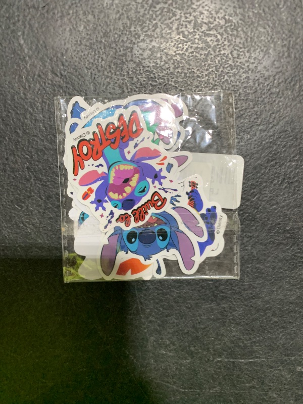Photo 1 of Cute Stitc Stickers for Kids, 50Pcs Cute Cartoon Stickers for Party Gifts,Waterproof Vinyl Sticker for Water Bottle,Laptop,Phone Case,Skateboard,Bicycle(Blue)