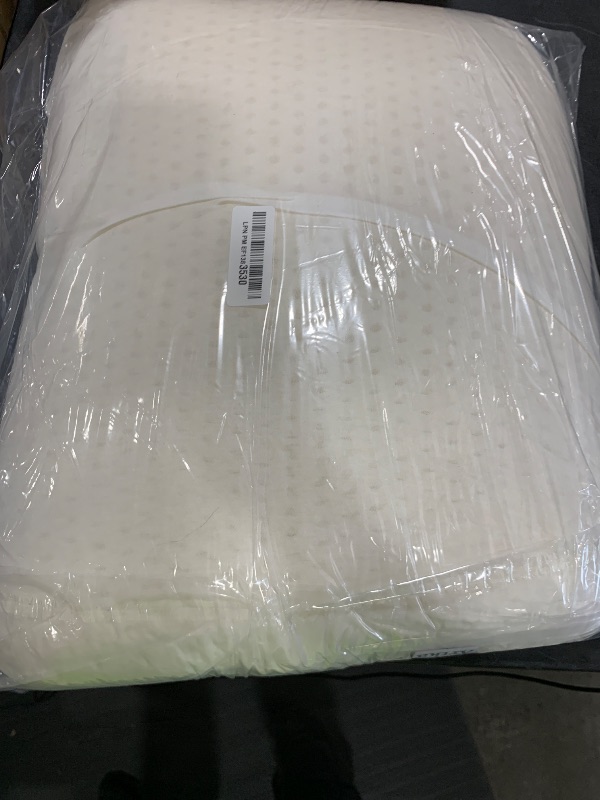 Photo 1 of Artka Talalay 100% Natural Premium Latex Pillow (Standard Size), Helps Relieve Pressure, Bed Pillow for Sleeping, Neck Pain Relief Help, for Side Back Stomach Sleeper with Removable Cotton Cover