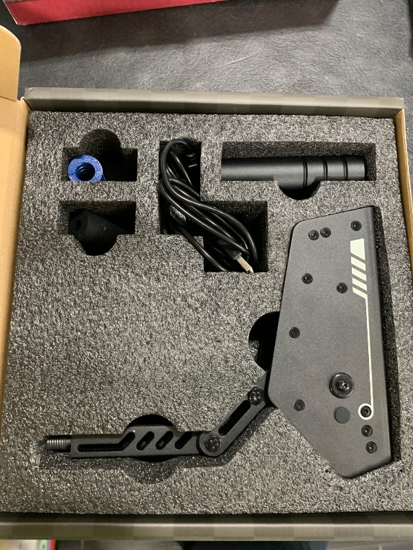 Photo 1 of PXN PC Handbrake,16Bit Hall Sensor Linear Sim Handbrake Racing Games Compatible V99 V10 V12 Logitech G25 G27 G29 G920 G923 /T500 T300 usb Handbrake ?only for pc?