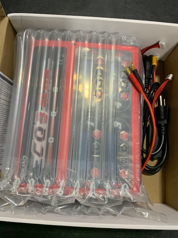 Photo 1 of BGUAD 100Wx4/10Ax4 AC/DC 4 Port RC LiPo Charger Discharger Intelligent Balance Charger Quad Multi-Functions for NiMH NiCd LiHV Pb Batteries for Hobby Rc Car Boat Airplane Racing Drone FPV