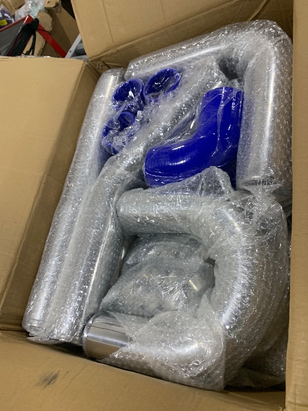 Photo 1 of BAGARAATAN Universal 3" Aluminum Intercooler Piping U-Pipe Kit with Coupler and T-Clamps