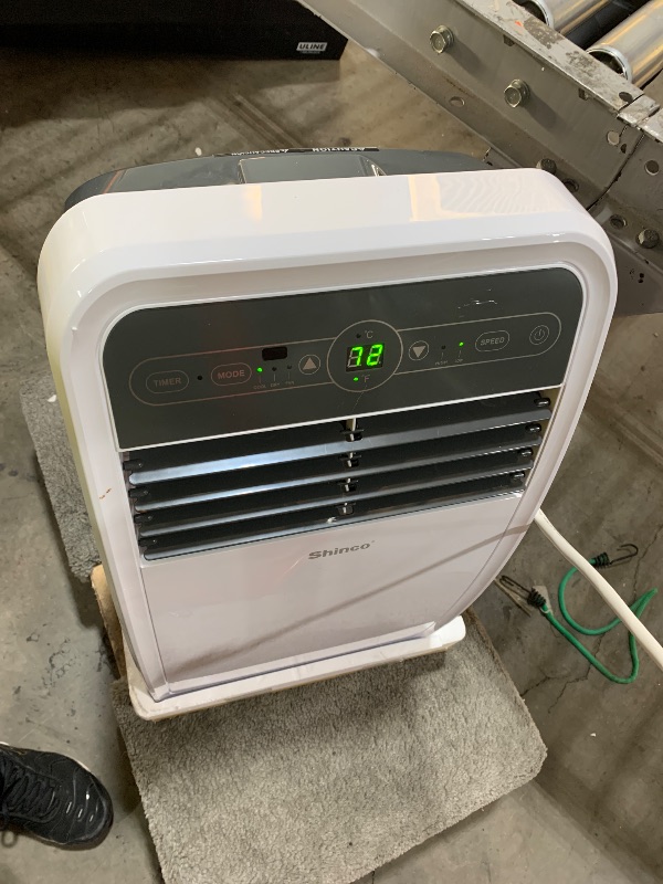 Photo 1 of Shinco 8,000 BTU Portable Air Conditioner, AC Unit with Built-in Cool, Dehumidifier & Fan Modes for Room up to 200 sq.ft, Conditioner Remote Control, 24 Hour Timer, Installation Kit