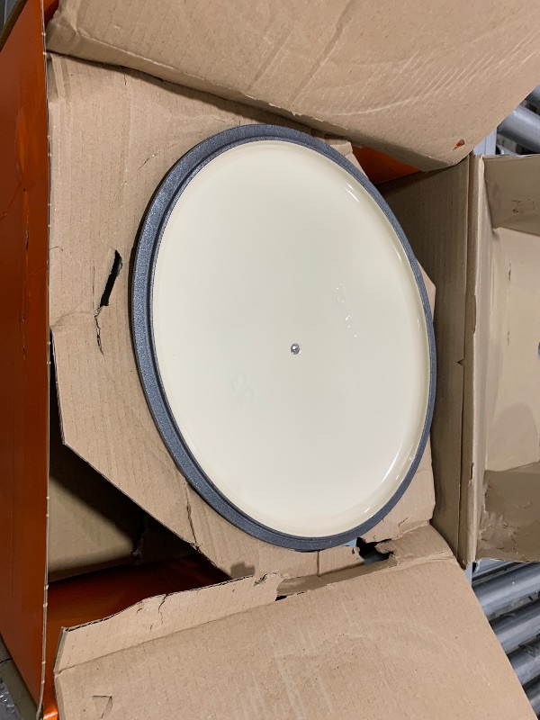 Photo 1 of Le Creuset Enameled Cast Iron Signature Oval Dutch Oven, 8 qt., Sea Salt
