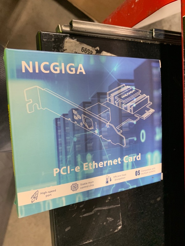 Photo 1 of 10G Base-T PCI-e Network Card, Marvell AQC113 Controller, NICGIGA 10Gb Ethernet Adapter Support WOL, 10Gbe RJ45 Port NIC Card, Windows10/11/Windows Server/Linux
