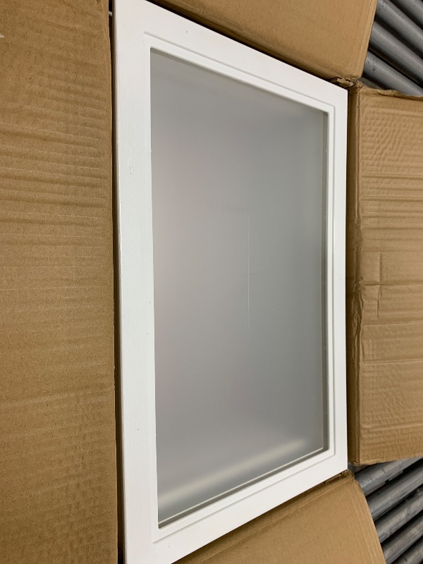 Photo 1 of Tandefio 4 Pcs Garage Door Windows Vinyl with UV Resistant Plexy Glass Garage Door Windows Inserts(Style2)