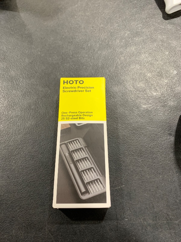 Photo 1 of Electric precision screwdriver set 