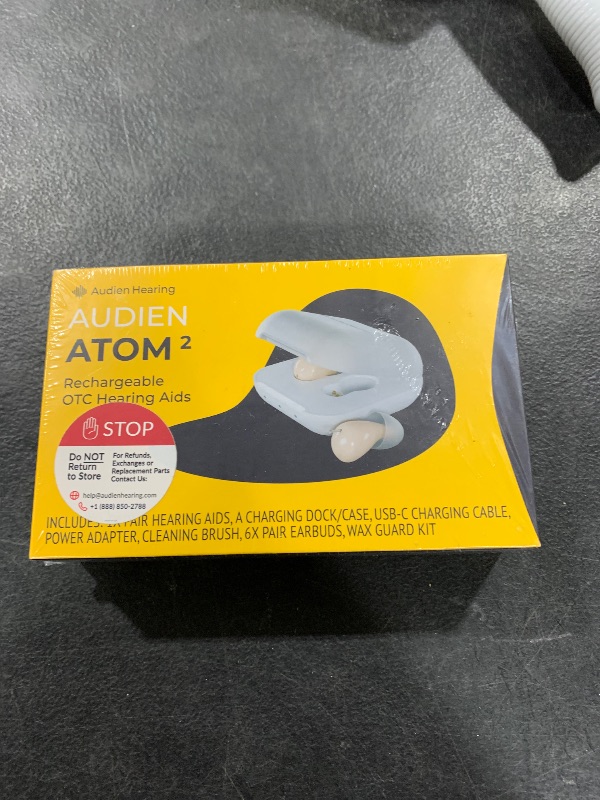 Photo 1 of Audien Atom 2 hearing aids - unopened 