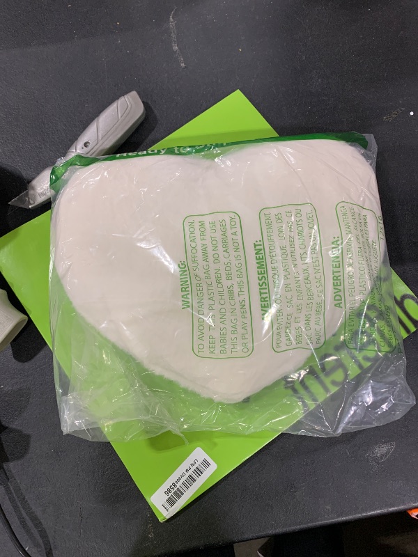Photo 1 of small heart shaped pillow 