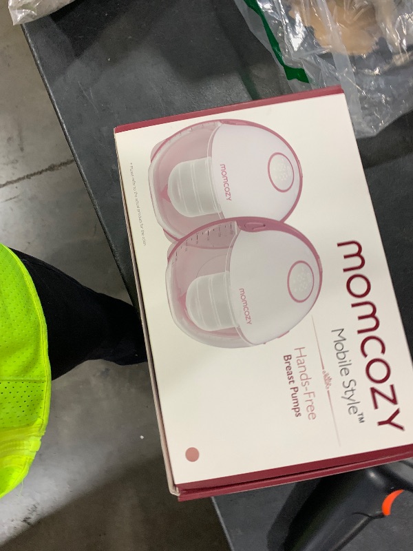 Photo 1 of Momcozy Breast Pump Hands Free Mobile Style, Leak-Proof, Quiet & Comfortable for On-The-Go Pumping