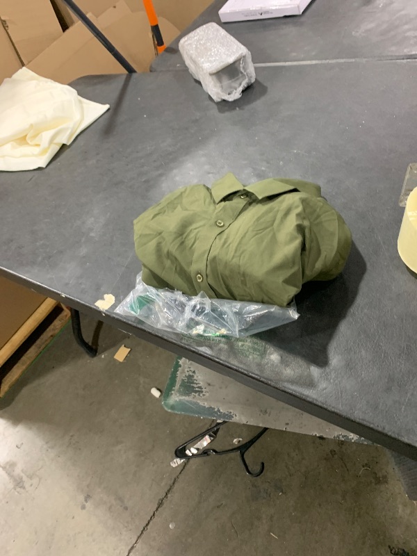 Photo 1 of XL green dress shirt 