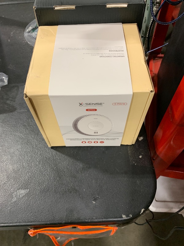 Photo 1 of X-Sense Hardwired Combination Smoke and Carbon Monoxide Detector, Hardwired Interconnected Smoke and CO Detector Alarm with Replaceable Battery Backup, XP04, 3-Pack