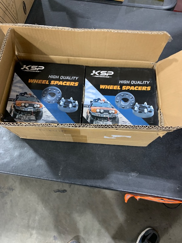 Photo 1 of KSP 6x5.5 1inch Wheel Spacers Fit for 2024+ Tacoma, 1" 6x139.7 Wheel Spacers with 14x1.5 Studs 95.2mm Hub Bore Compatible with 2022+ Tundra, 2023+ Sequoia Wheel Adapters 4PCS