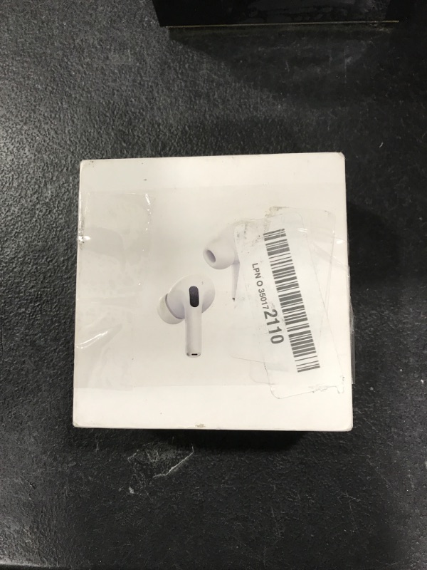 Photo 1 of Apple AirPods Pro 2 Wireless Earbuds, Active Noise Cancellation, Hearing Aid Feature, Bluetooth Headphones, Transparency, Personalized Spatial Audio, High-Fidelity Sound, H2 Chip, USB-C Charging