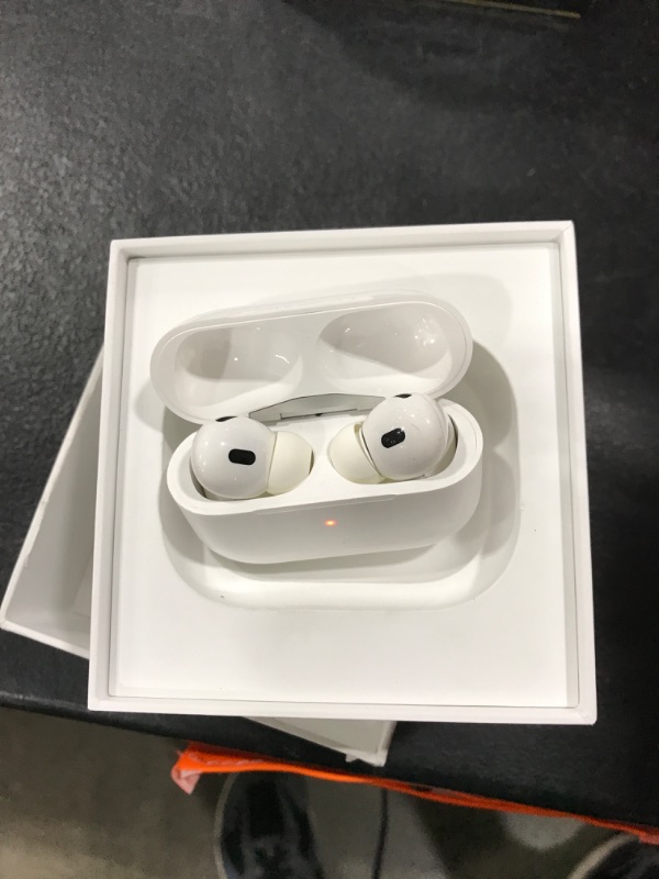 Photo 1 of Apple AirPods Pro 2 Wireless Earbuds, Active Noise Cancellation, Hearing Aid Feature, Bluetooth Headphones, Transparency, Personalized Spatial Audio, High-Fidelity Sound, H2 Chip, USB-C Charging