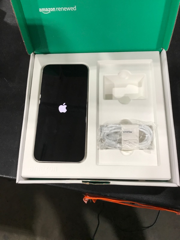 Photo 1 of Apple iPhone 15 Pro Max, 256GB, White Titanium - Unlocked (Renewed Premium)