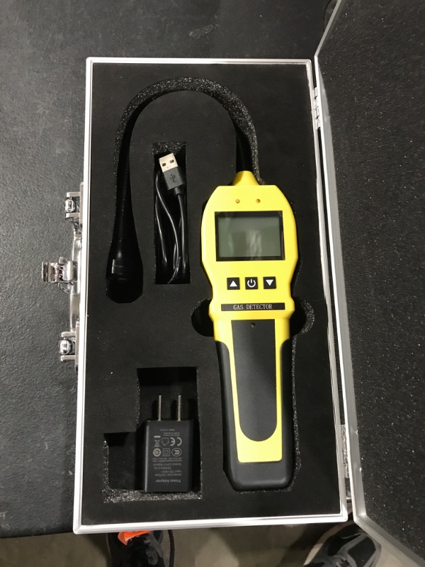 Photo 1 of 4 Gas Monitor + Pump by Forensics Detectors | USA NIST Calibration Certificate | USB Recharge | 4 Gas with Probe for Confined Space |
