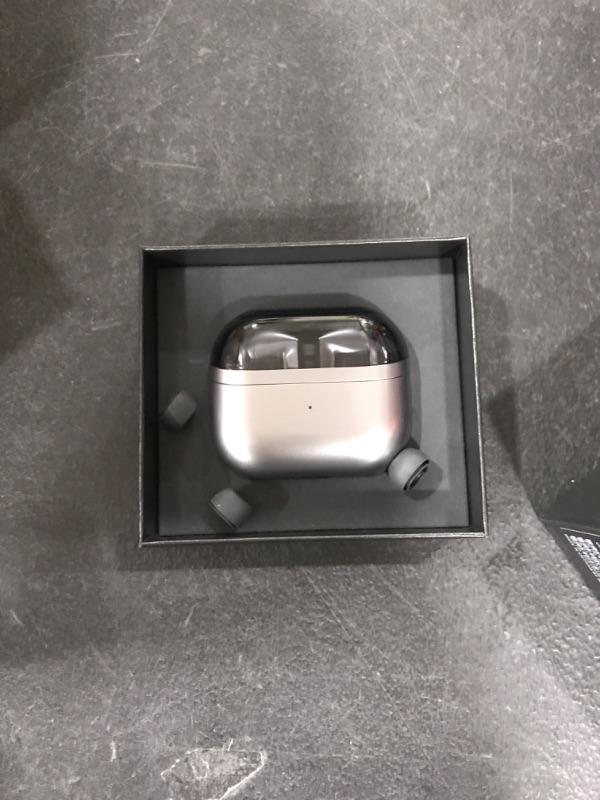 Photo 1 of Samsung Galaxy Buds 3 Pro AI True Wireless Bluetooth Earbuds, Noise Cancelling, Sound Optimization, Redesigned Comfort Fit, Silver [US Version, Amazon Exclusive, 2Yr Warranty]