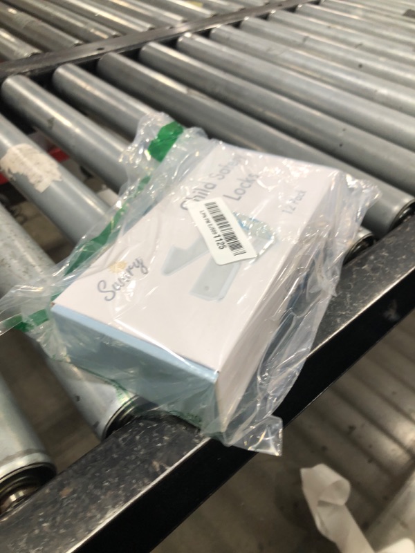 Photo 1 of 12 Pack Cabinet Locks Child Safety | Baby Safety Cabinet Locks NO Drilling 3M Adhesive Baby Proof Drawer Lock Child proofing cabinets latches for Kids Latch for Drawers & Door Child Safety Locks