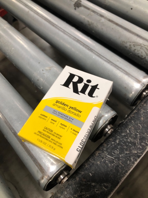 Photo 1 of Rit All-Purpose Powder Dye, Golden Yellow