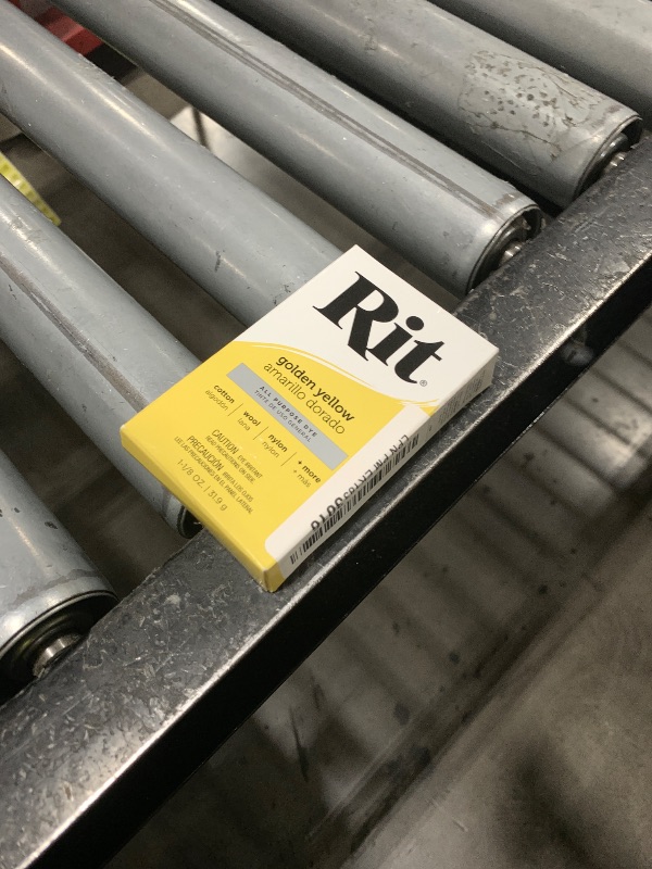 Photo 1 of Rit All-Purpose Powder Dye, Golden Yellow