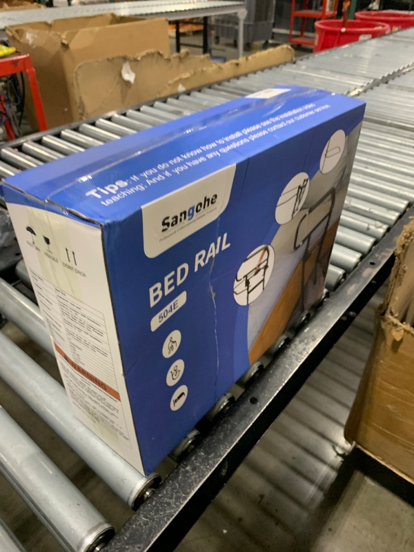 Photo 1 of Sangohe Heavy Duty Bed Rail for Senior & Elderly and People Falling Out of Bed - Foldable Bed Assist Handle - 504E