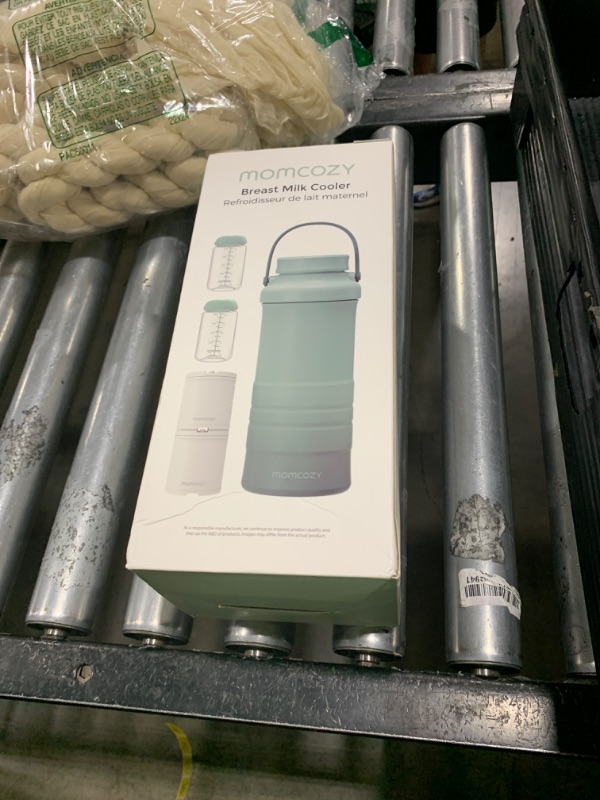 Photo 1 of Momcozy 22oz Portable Breast Milk Cooler for Outdoor, Life Saver with 360° Total Cooling for 24 Hours, Larger Capacity Travel Breastmilk Chiller with 2pcs Baby Bottles for Breastmilk Storage, Green