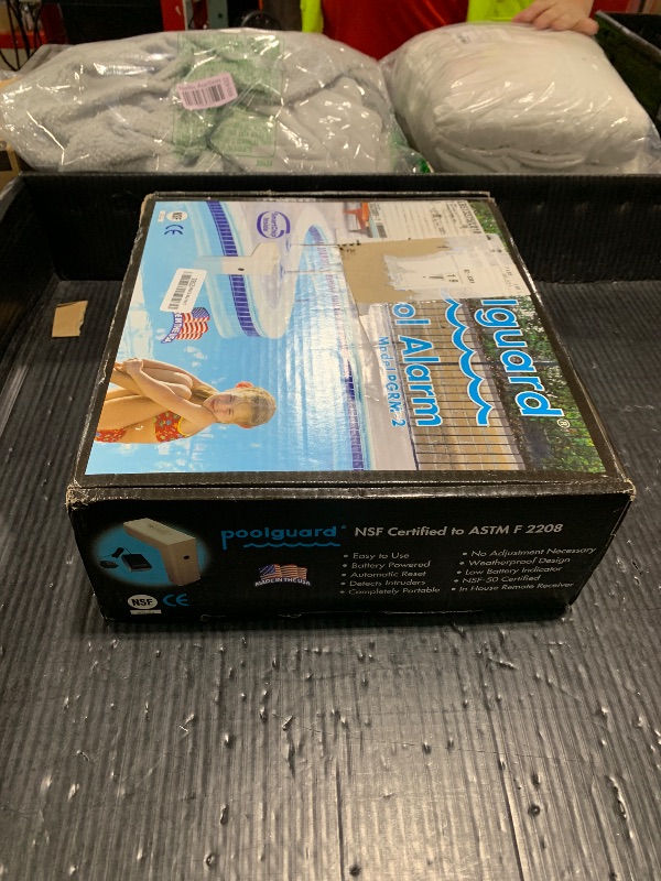Photo 1 of Poolguard PGRM-2 In-Ground Pool Alarm, White