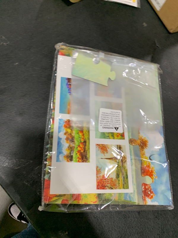 Photo 1 of 5 Packs 16 Piece Large Jigsaw Puzzles for Elderly Dementia Alzheimer's Products Activities, Alzheimer's Puzzles Cognitive Games for Adults Elderly Seniors with 5 Storage Bags