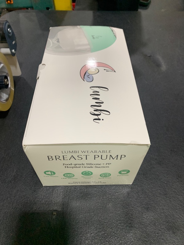 Photo 1 of Lumbi L1 Hands-Free Breast Pump Set - Hospital Grade - 17/19/21/24 Silicone Insert Flanges & 27mm Silicon Flange, 50 Milk Bags, 3 Quiet Modes 9 Levels, LED Display, Custom Shut Off Timer, Flange Ruler