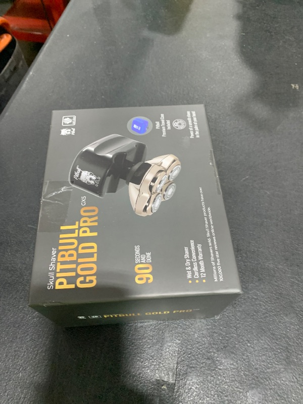 Photo 1 of Skull Shaver - Pitbull Gold PRO GX5 Head and face Shaver
