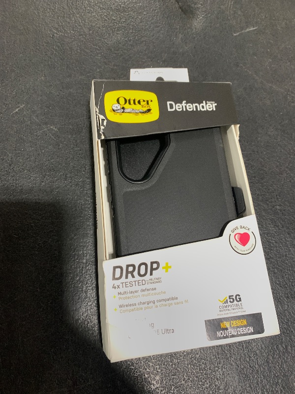 Photo 1 of Defender Case Compatible with Samsung Galaxy S25 Ultra Case Black
