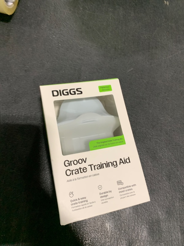 Photo 1 of Diggs Groov Crate Training Aid for Puppies - Dog Crate Licking Toy and Puppy Training Aid - Safe, Calming Dog Enrichment Kennel Toy (Ice)