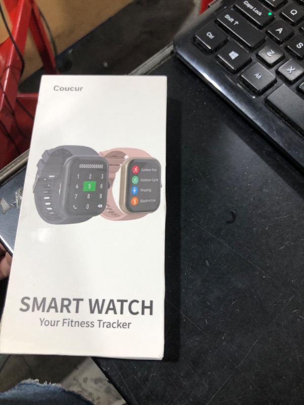 Photo 1 of Smart Watch for Men Women, 1.96" HD Fitness Tracker Running Watch (Answer/Make Call), IP68 Waterproof,Pedometer, Sleep/Step/Activity/Heart Rate Monitor,110+ Sport Mode Smartwatch for iOS Android Phone