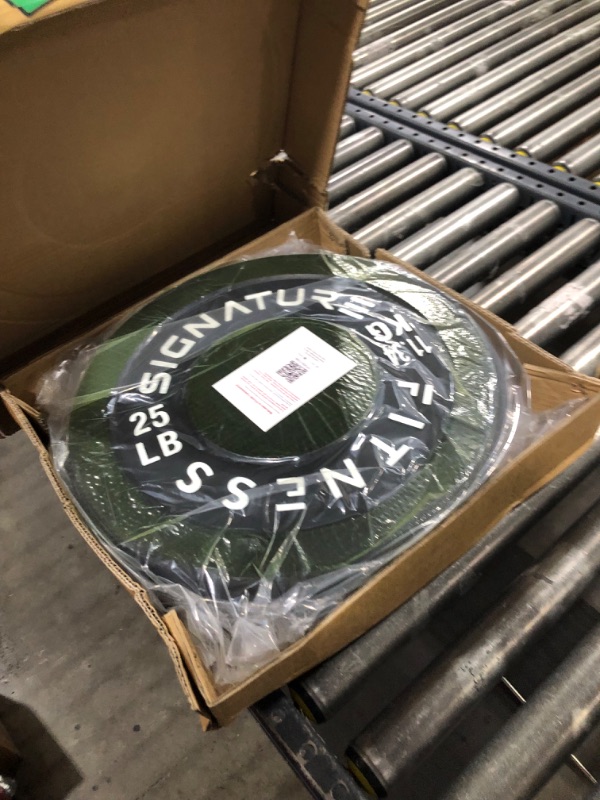 Photo 1 of 2" Olympic Bumper Plate Weight Plates with Steel Hub