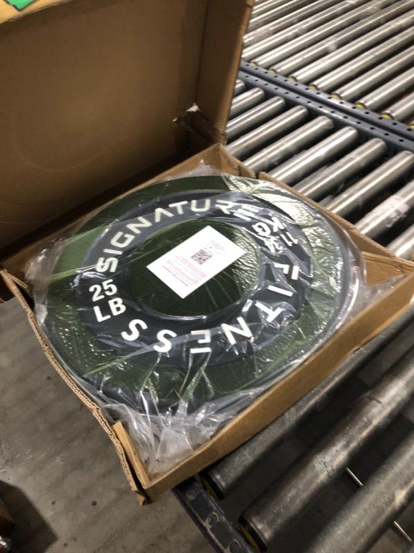 Photo 1 of 2" Olympic Bumper Plate Weight Plates with Steel Hub