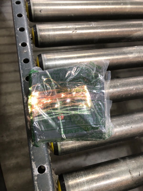 Photo 1 of 2-Pack 200 LED Solar String Lights for Outside,Solar Fairy Lights