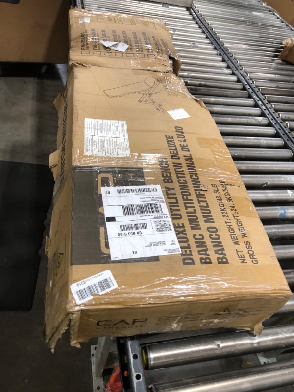 Photo 1 of CAP Barbell Deluxe Utility Weight Bench Color Series