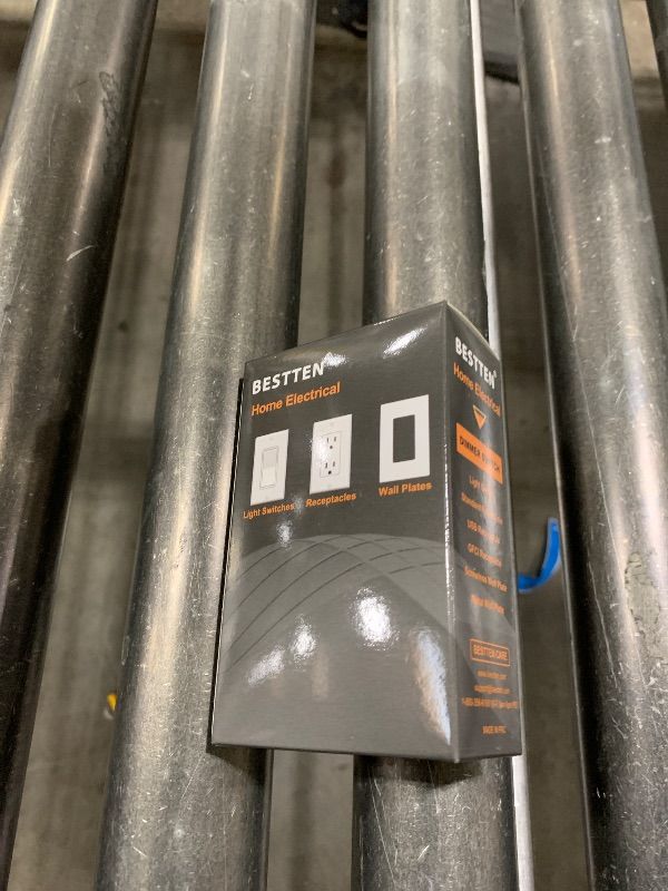 Photo 1 of BESTTEN Super Slim Slide Dimmer Light Switch, Quiet Dimmer Switch, Wall Plate Included, Single Pole or 3 Way Dimmable Switch, Max 300W LED
